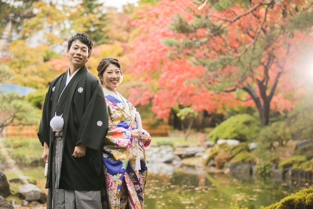 今から準備がベスト！＾＾秋の中島公園での紅葉ロケ＊おすすめです！